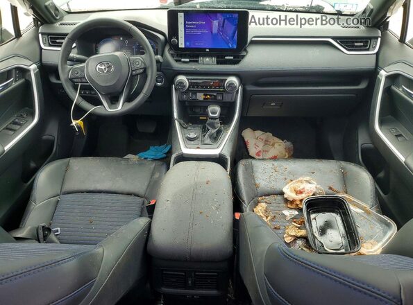JTME6RFV8SD575468 2025 TOYOTA RAV4 Gray Առջևի վահանակի տեսք