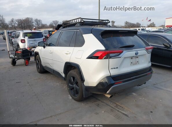 JTME6RFVXLJ001926 2020 TOYOTA RAV4 HYBRID White Задня ліва чверть