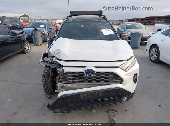 JTME6RFVXLJ001926 2020 TOYOTA RAV4 HYBRID White Вид задньої частини салону