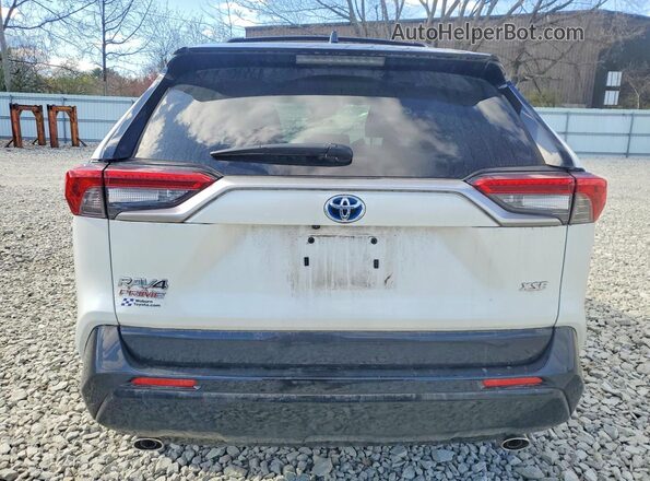 JTMEB3FV5ND090864 2022 TOYOTA RAV4 Белый Вид сзади