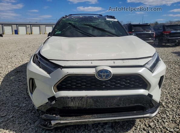 JTMEB3FV5ND090864 2022 TOYOTA RAV4 Белый Вид спереди