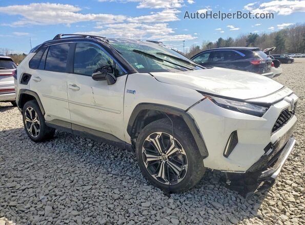 JTMEB3FV5ND090864 2022 TOYOTA RAV4 Белый Передняя правая четверть