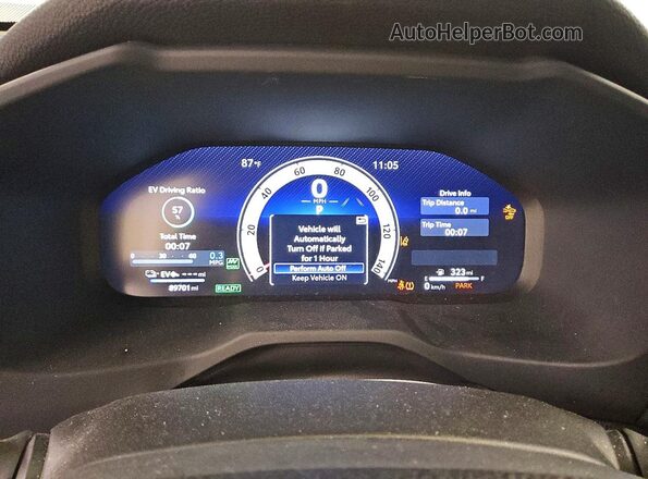 JTMEB3FV6PD119145 2023 TOYOTA RAV4 Gray Widok zestawu wskaźników