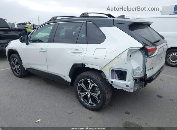 JTMEB3FV7SD253381 2025 TOYOTA RAV4 PLUG-IN HYBRID White Tył lewy