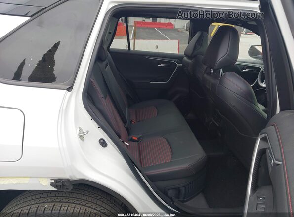 JTMEB3FV7SD253381 2025 TOYOTA RAV4 PLUG-IN HYBRID White Widok naklejki z numerem VIN
