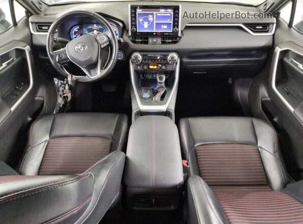 JTMEB3FV8MD007846 2021 TOYOTA RAV4 White 