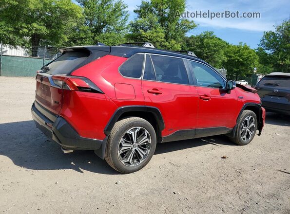 JTMEB3FV8ND107754 2022 TOYOTA RAV4 Red უკანა მარჯვენა