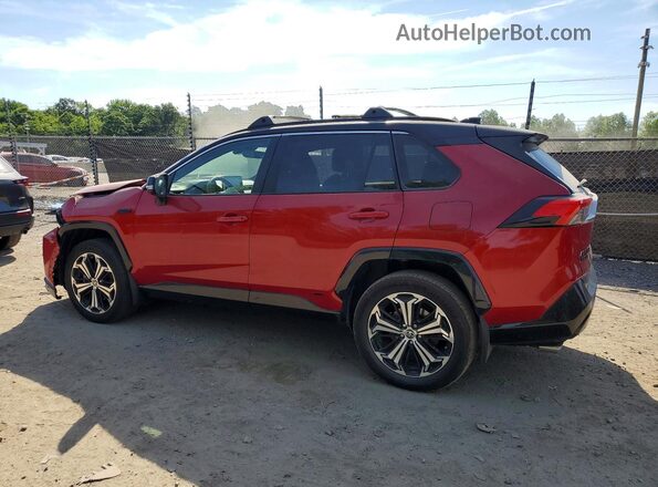 JTMEB3FV8ND107754 2022 TOYOTA RAV4 Red უკანა მარცხენა