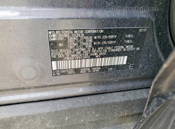 JTMEB3FVXPD124915 2023 TOYOTA RAV4 Black 