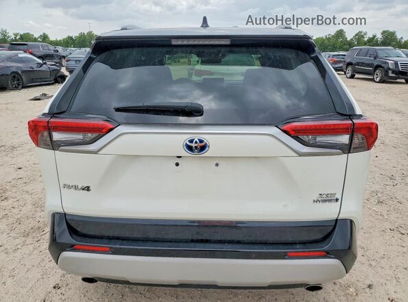 JTMEWRFV0LD535449 2020 TOYOTA RAV4 White Vista trasera