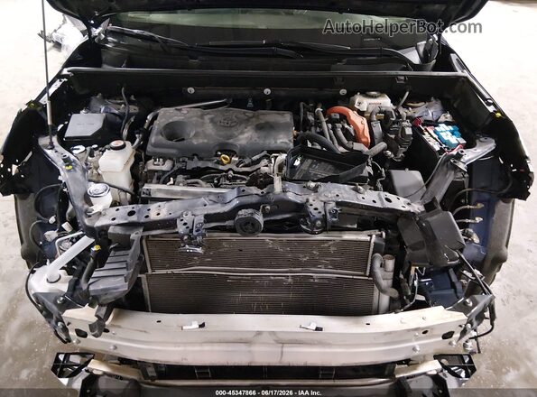 JTMEWRFV1KD511191 2019 TOYOTA RAV4 HYBRID Blue Вид ззаду