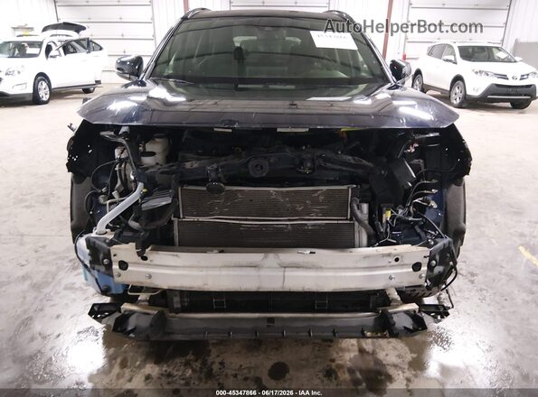 JTMEWRFV1KD511191 2019 TOYOTA RAV4 HYBRID Blue Вид задньої частини салону