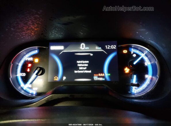 JTMEWRFV1KD511191 2019 TOYOTA RAV4 HYBRID Blue 