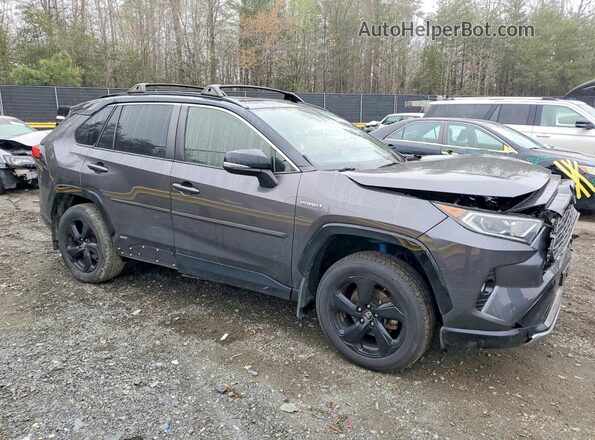 JTMEWRFV1KJ005247 2019 TOYOTA RAV4 Gray Delantero derecho