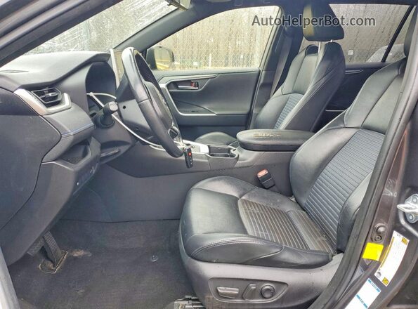 JTMEWRFV1KJ005247 2019 TOYOTA RAV4 Gray Vista interior delantera