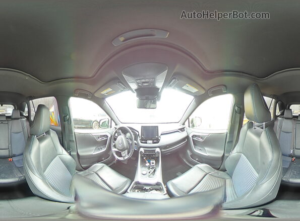 JTMEWRFV1KJ005247 2019 TOYOTA RAV4 Gray Vista interior de 360 grados