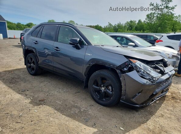 JTMEWRFV1LD544659 2020 TOYOTA RAV4 Gray Delantero derecho