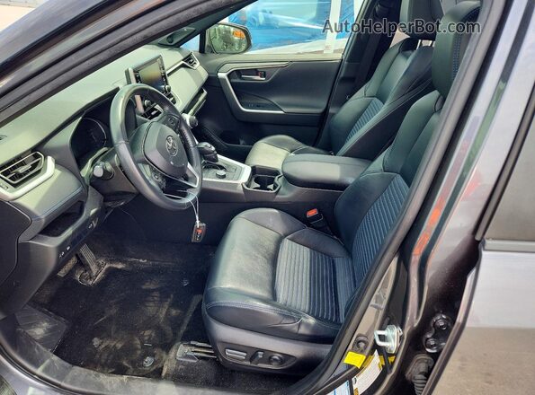 JTMEWRFV1LD544659 2020 TOYOTA RAV4 Gray Vista interior delantera