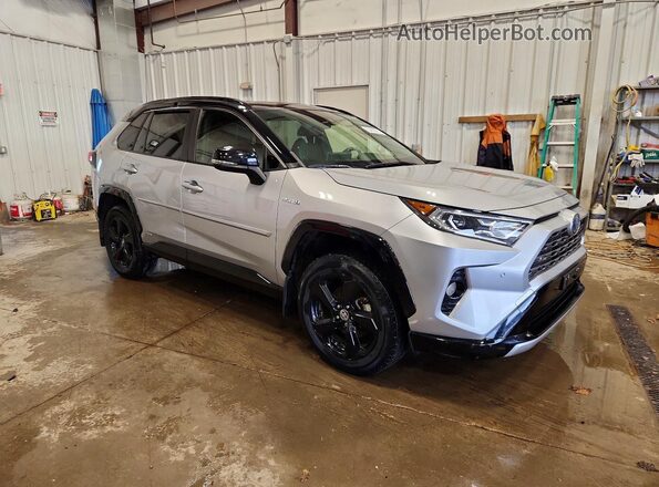 JTMEWRFV1LJ038637 2020 TOYOTA RAV4 Gray Przód prawy