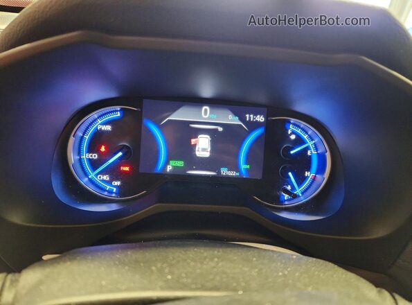 JTMEWRFV1LJ038637 2020 TOYOTA RAV4 Gray Widok zestawu wskaźników