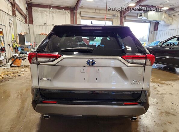 JTMEWRFV1LJ038637 2020 TOYOTA RAV4 Gray Widok z tyłu