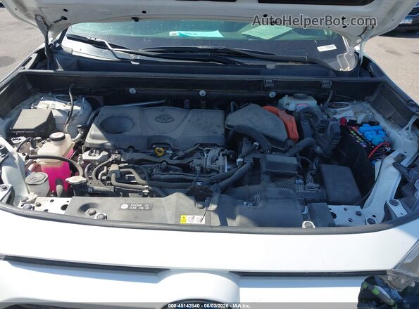 JTMEWRFV2LD533332 2020 TOYOTA RAV4 HYBRID White Rear view