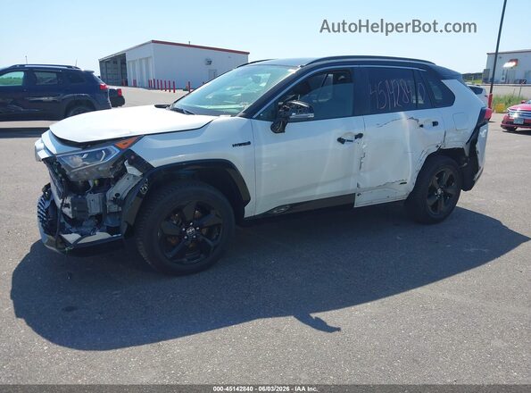 JTMEWRFV2LD533332 2020 TOYOTA RAV4 HYBRID White Front left
