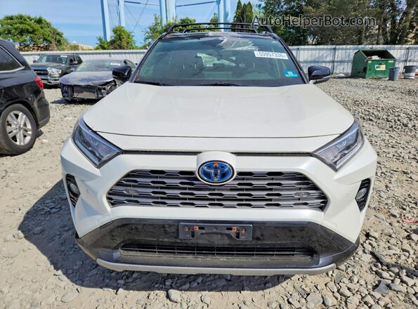 JTMEWRFV2LJ035715 2020 TOYOTA RAV4 White Դիմացի տեսք
