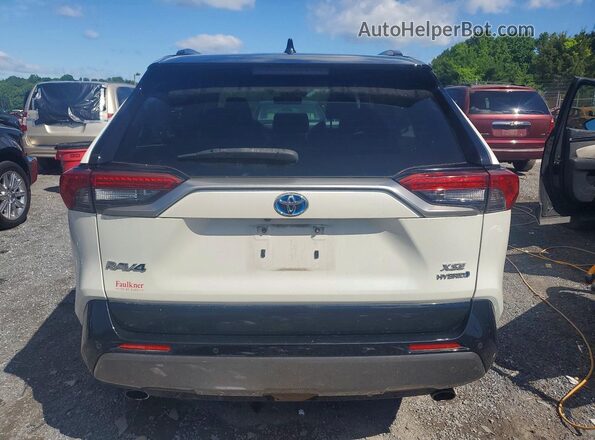 JTMEWRFV3LD551144 2020 TOYOTA RAV4 White Հետևի տեսք