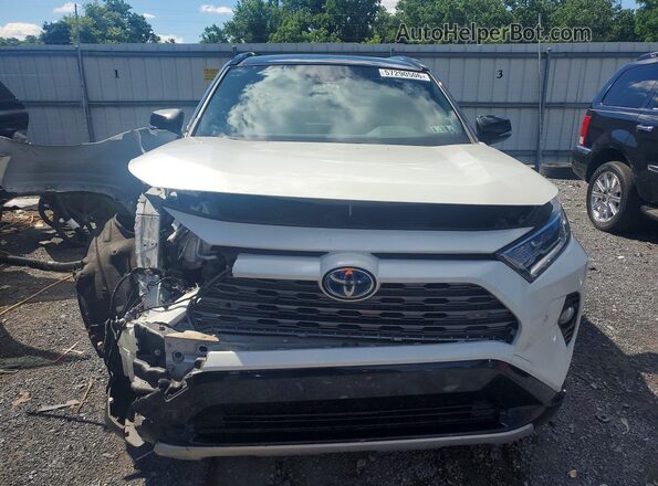 JTMEWRFV3LD551144 2020 TOYOTA RAV4 White Դիմացի տեսք