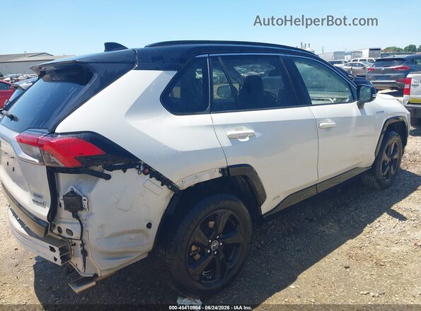 JTMEWRFV4KD509774 2019 TOYOTA RAV4 Белый Задняя правая четверть