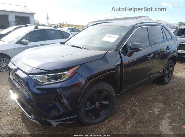JTMEWRFV5LD531557 2020 TOYOTA RAV4 HYBRID Dark Blue წინა ხედი