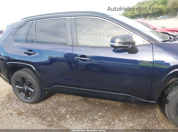 JTMEWRFV5LD531557 2020 TOYOTA RAV4 HYBRID Dark Blue უკანა სალონის ხედი