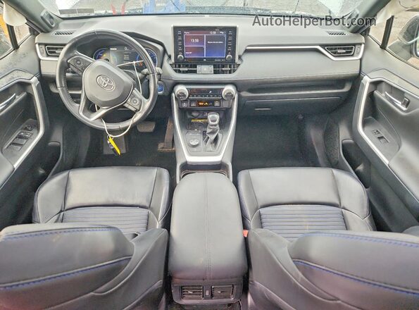 JTMEWRFV6KJ006846 2019 TOYOTA RAV4 Silver წინა პანელის ხედი