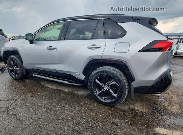 JTMEWRFV6KJ006846 2019 TOYOTA RAV4 Silver უკანა მარცხენა