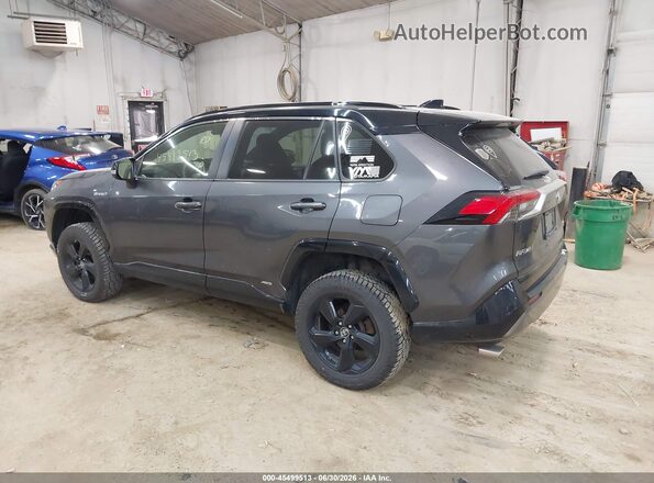 JTMEWRFV6KJ023579 2019 TOYOTA RAV4 HYBRID Gray Задня ліва чверть
