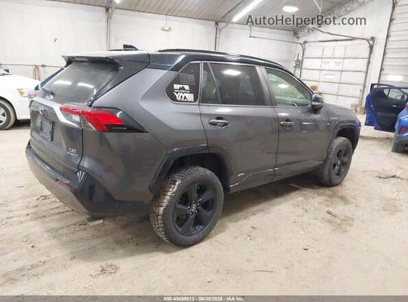 JTMEWRFV6KJ023579 2019 TOYOTA RAV4 HYBRID Gray Задня права чверть