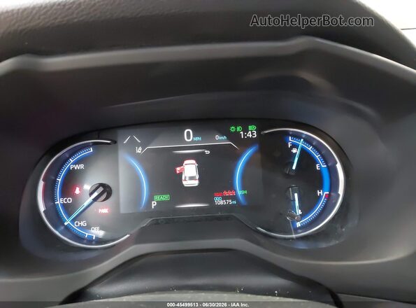 JTMEWRFV6KJ023579 2019 TOYOTA RAV4 HYBRID Gray Вид задніх сидінь