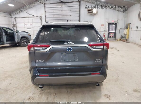 JTMEWRFV6KJ023579 2019 TOYOTA RAV4 HYBRID Gray 