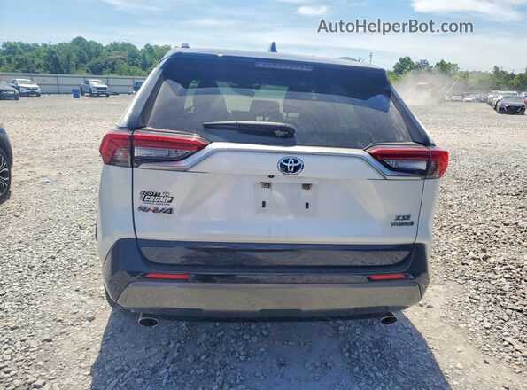JTMEWRFV8LJ041728 2020 TOYOTA RAV4 White Vista trasera