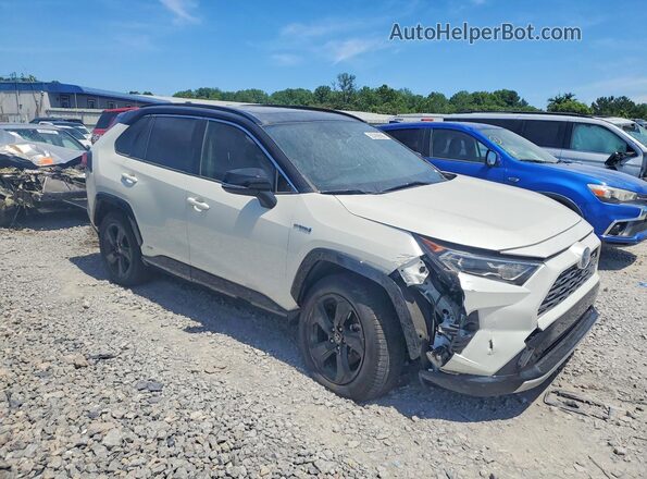 JTMEWRFV8LJ041728 2020 TOYOTA RAV4 White Delantero derecho