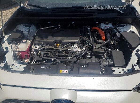 JTMEWRFV8LJ041728 2020 TOYOTA RAV4 White Vista del compartimento del motor