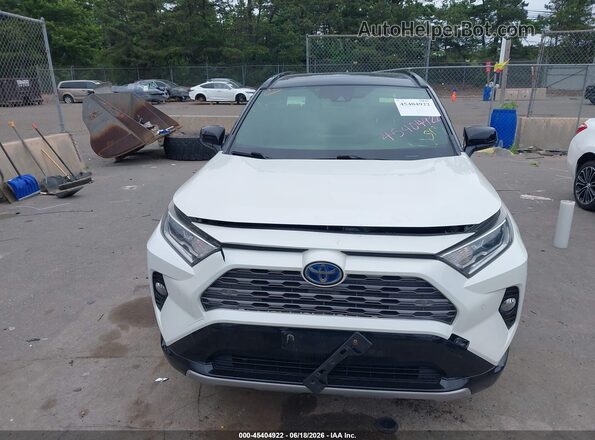 JTMEWRFVXKJ014089 2019 TOYOTA RAV4 HYBRID Белый Вид щитка приборов