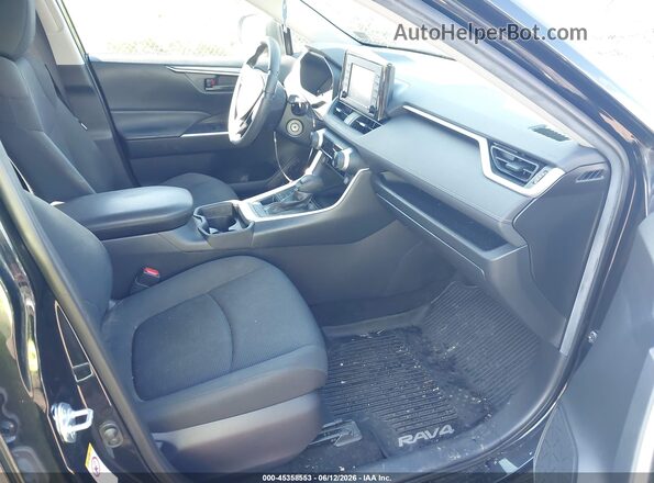 JTMF1RFV3KD002660 2019 TOYOTA RAV4 Черный Вид салона спереди
