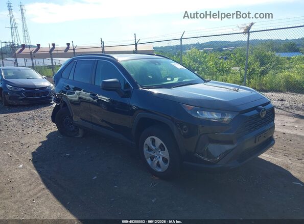 JTMF1RFV3KD002660 2019 TOYOTA RAV4 Черный Вид задней части салона