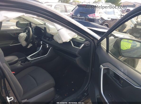 JTMF1RFV4KJ001468 2019 TOYOTA RAV4 Black Front interior view