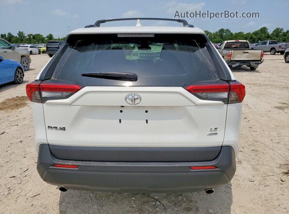 JTMF1RFV5LD048461 2020 TOYOTA RAV4 White Rear view