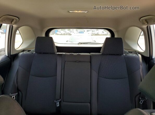 JTMF1RFV5LD048461 2020 TOYOTA RAV4 White Rear seats view