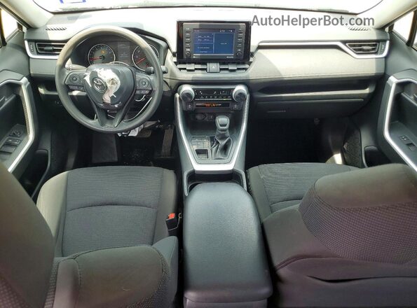JTMF1RFV5LD048461 2020 TOYOTA RAV4 White Dashboard view