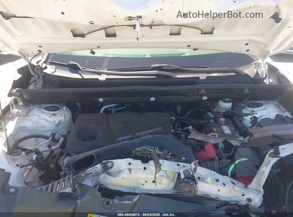 JTMF1RFV6KD003740 2019 TOYOTA RAV4 White Rear view